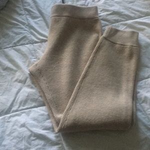 Jenni Kayne Cashmere thermal sweatpants-medium